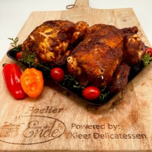 Gegrilde hele kip, per 100 gram