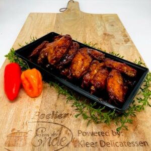 Gegrilde vleugels ketjap, per 100 gram