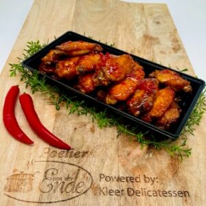 Gegrilde vleugels piripiri , per 100 gram
