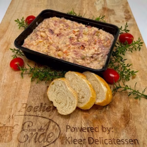 Huisgemaakte rundvlees salade, per bak 450 gram