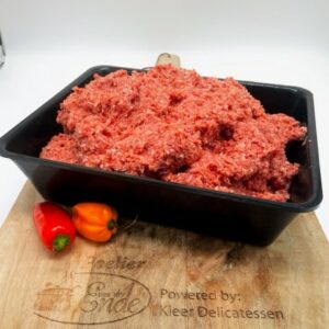 Kipgehakt naturel, per 100 gram