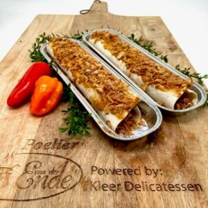 Wrap Saté, per stuk