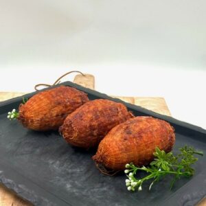 Rollade gegrild klein, per 100 gram