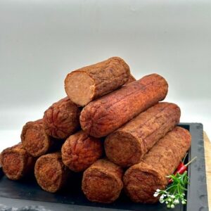 Grillworst naturel, per 100 gram