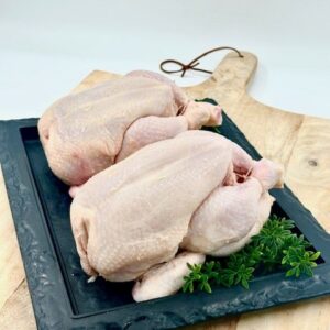 Hele kip naturel, per 100 gram