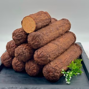 Grillworst saté, per 100 gram