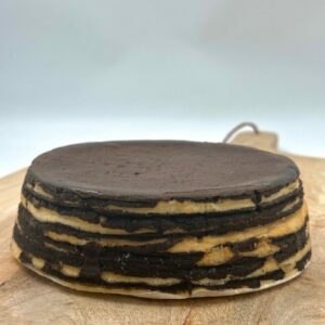 Spekkoek Chocolade, per 100 gram