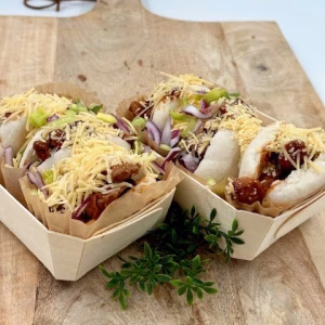 mini Pita broodje gevuld zoet, per stuk